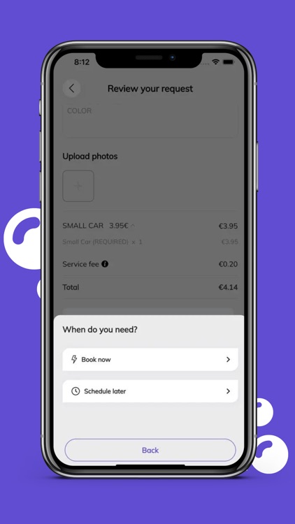 Glowosh - Request a car wash screenshot-3