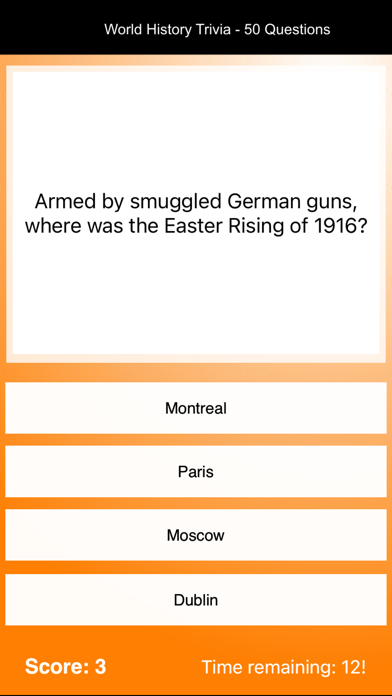 World History Trivia Ultimate Screenshot