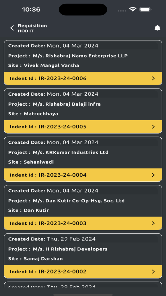 #7. HRR ERP (iOS) 由: Abhishek Mishra