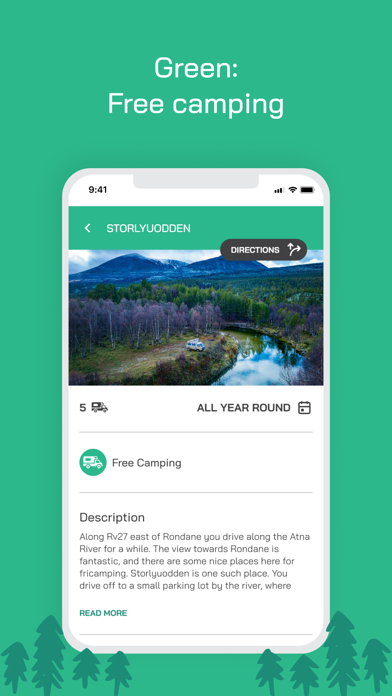 Campersite Norway Screenshot