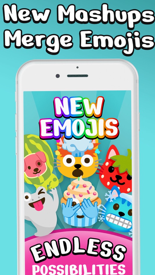 #1. Emoji Merge: Mix Sticker Maker (iOS) 由: Stickers Craft Studio