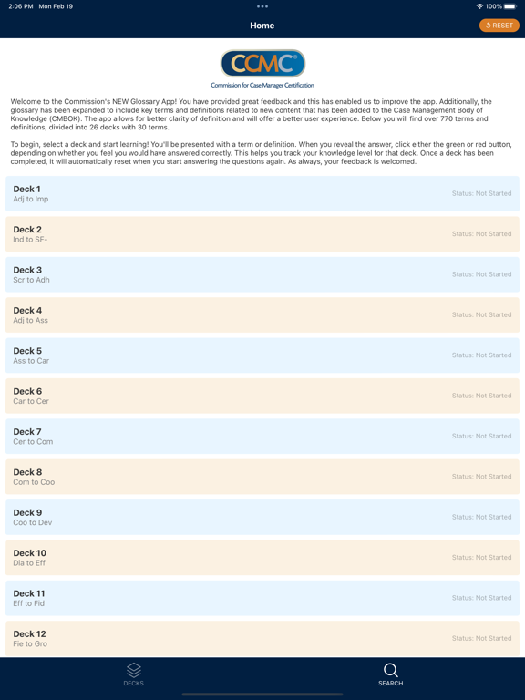 Screenshot #4 pour CCM Glossary App