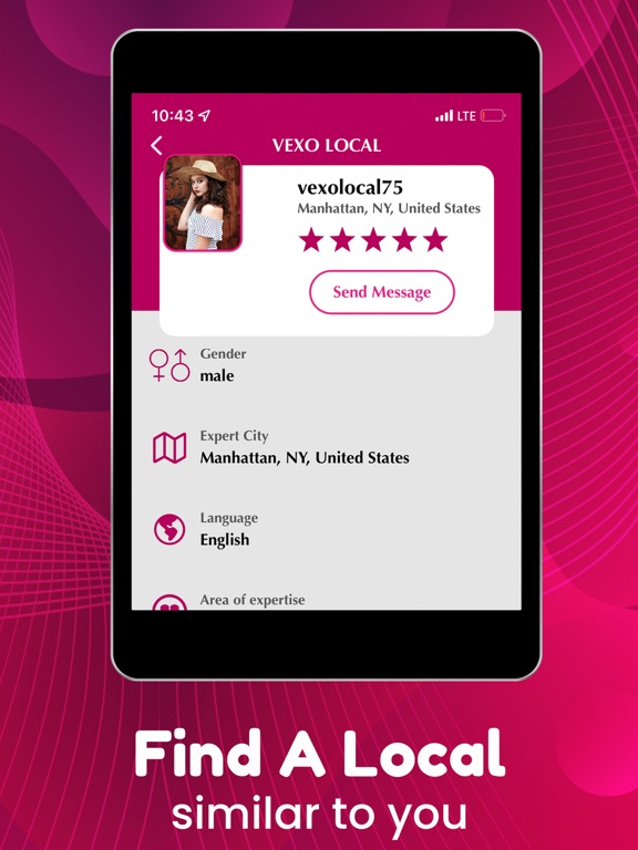 Vexo iPad screenshot 7 - Travel app
