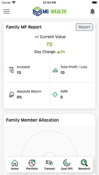 MG Wealth Screenshot