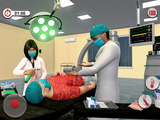 Dream Hospital Game Doctor Sim iPad screenshot 1 - Games app