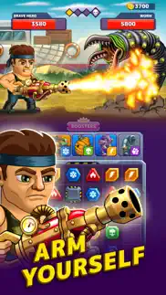 battle lines: puzzle fighter iphone screenshot 2