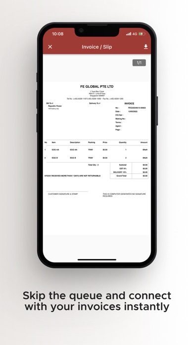 FE Supply Screenshot