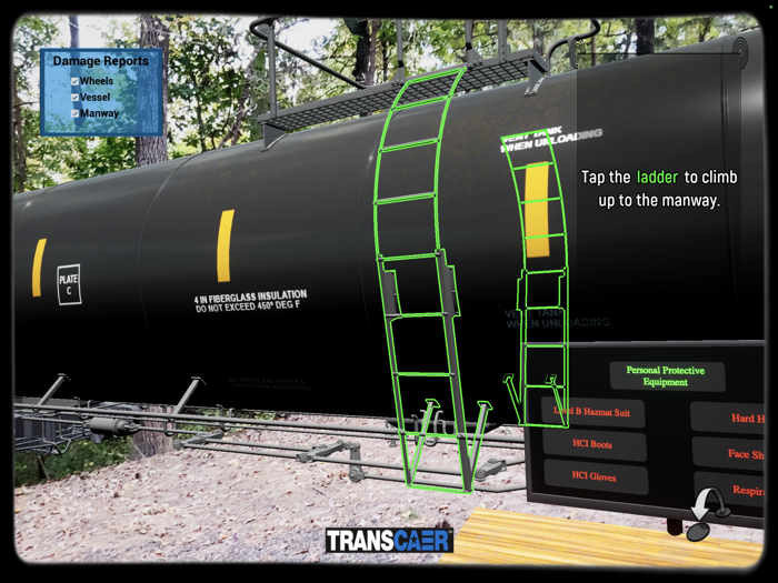 TRANSCAER AR Training