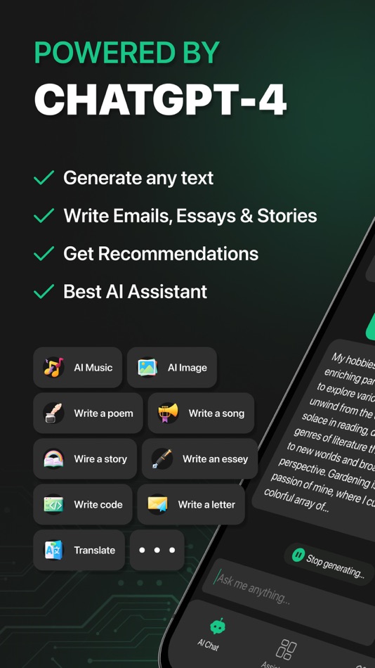 #1. Chat AI Chatbot Assistant (iOS) By: Pixel Crater Ltd