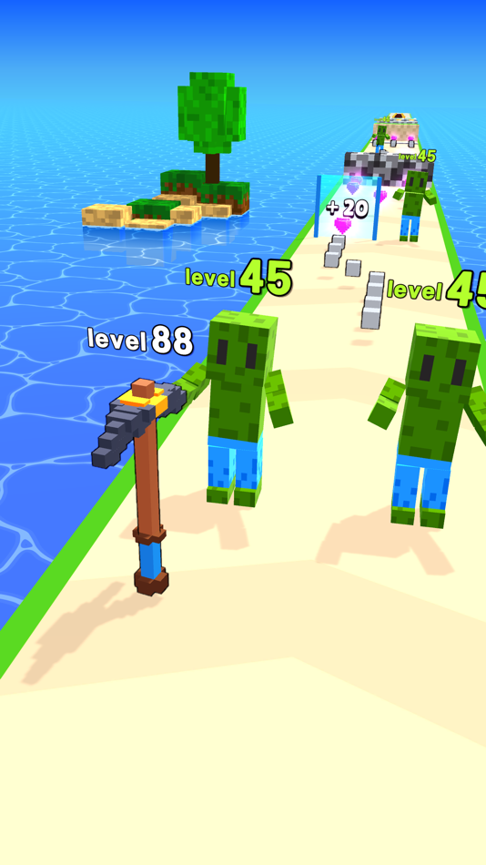 #4. Cubecraft3D (iOS) 由: TINKERBOX YAZILIM SANAYI VE TICARET LIMITED SIRKETI