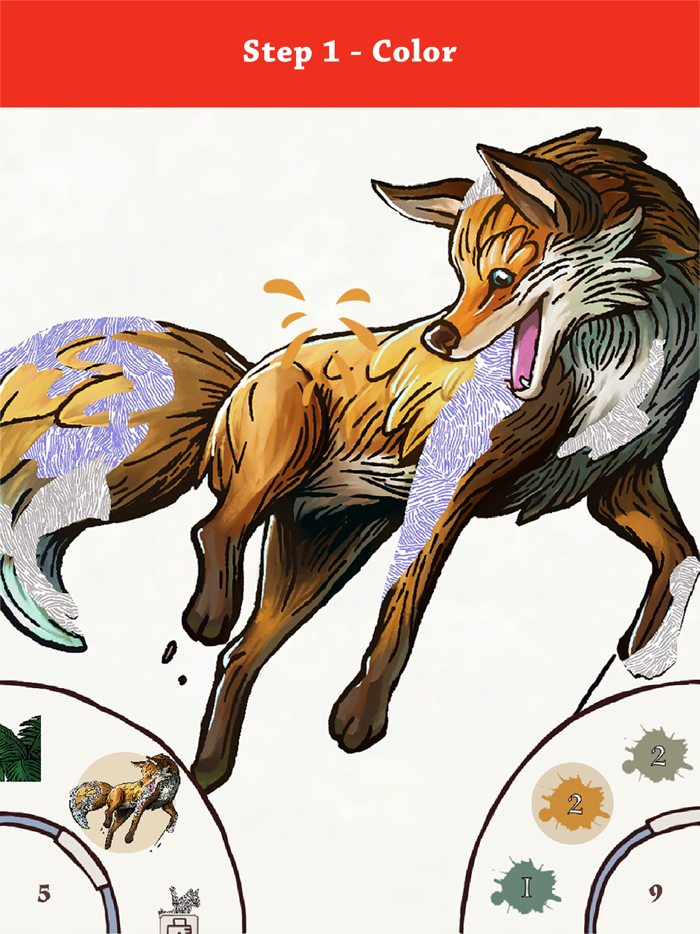 Ink Tail Color Story Puzzle