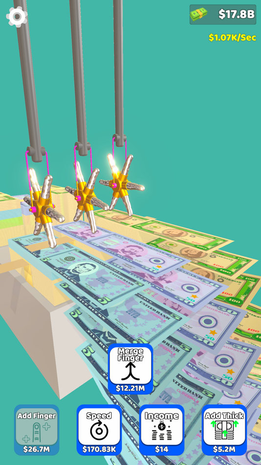 #2. Idle Make It Rain (iOS) 由: 彬 李