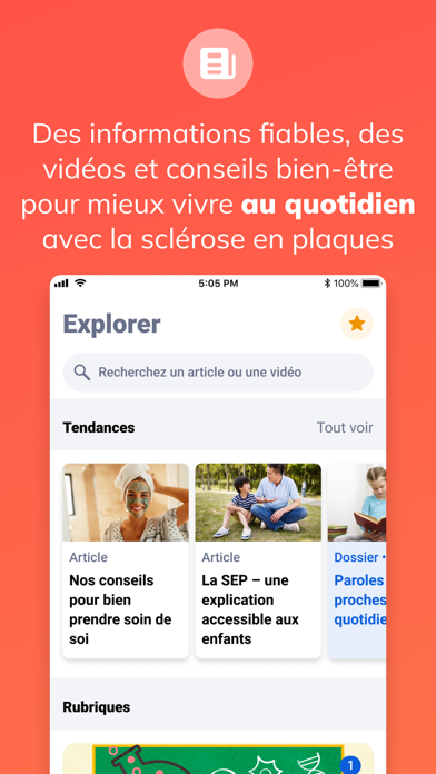 Screenshot #3 pour Cleo : mieux vivre avec la SEP