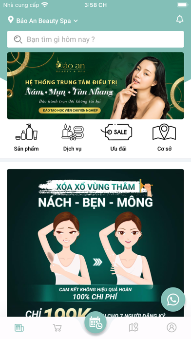 Bảo An Beauty Spa Screenshot