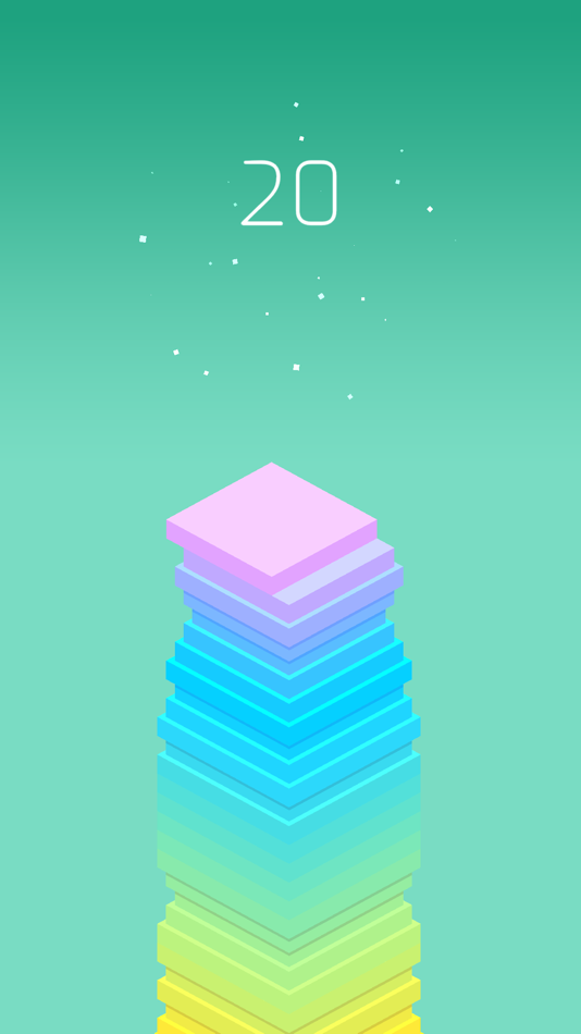 #5. Rainbow Stacking (iOS) 由: Kevin Merz