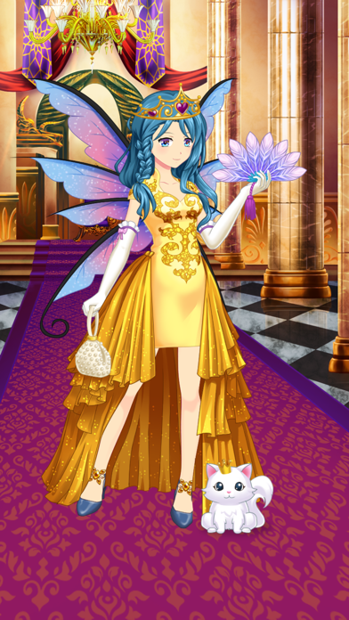 Anime Dress Up Girl Games Screenshot