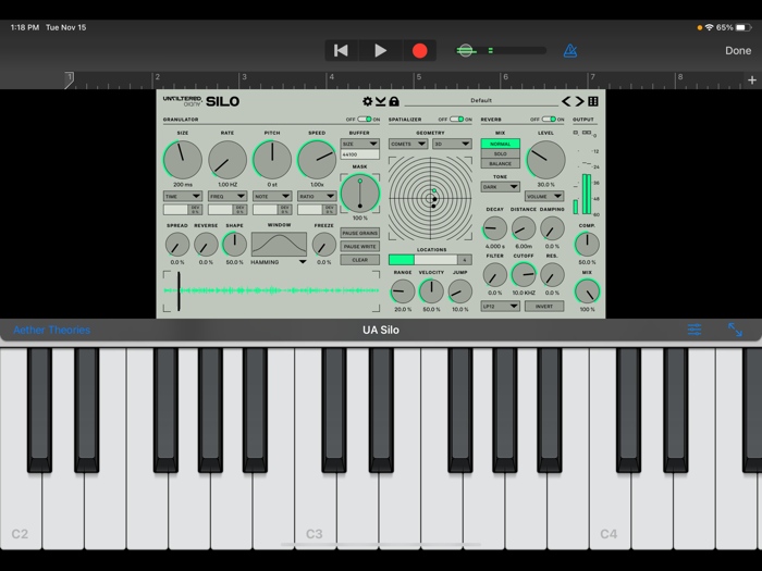 Silo - Granulator and Reverb
