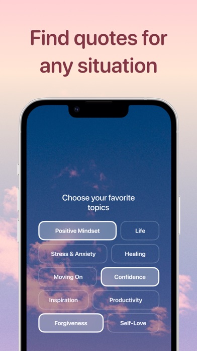 Positive: Inspirational Quotes Screenshot