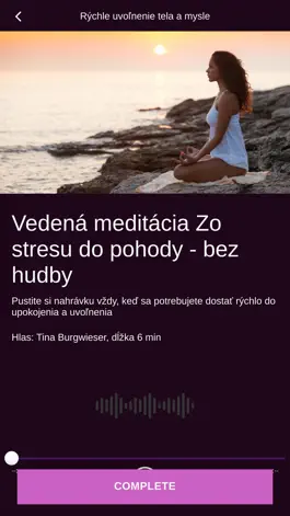 Game screenshot MEDOK - meditácie a sebarozvoj hack