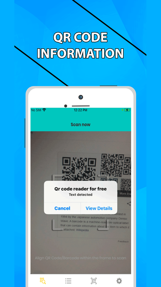 #7. Qr code scanner, Scan barcode (iOS) Podle: Adelis rafael tejeda bernabel