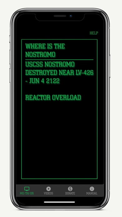MU/TH/UR 6000 Screenshot