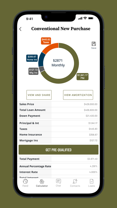 Oak Leaf Community Mortgage Screenshot