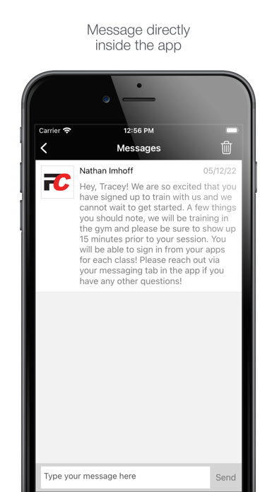 FitClub Training Screenshot