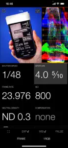 Cine Meter II screenshot #1 for iPhone