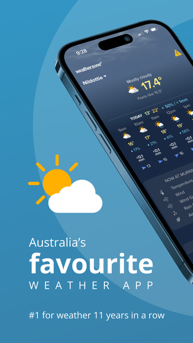 Weatherzone: Weather Forecastsのおすすめ画像1