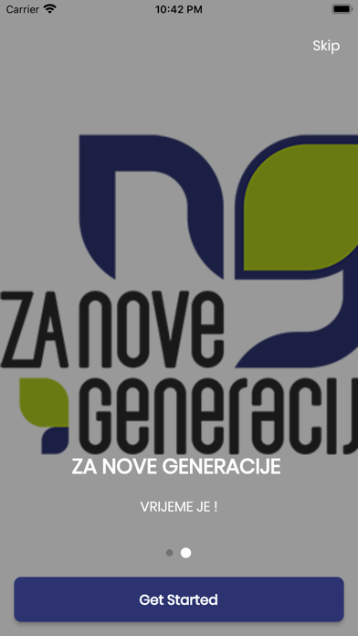 Za Nove Generacije Screenshot