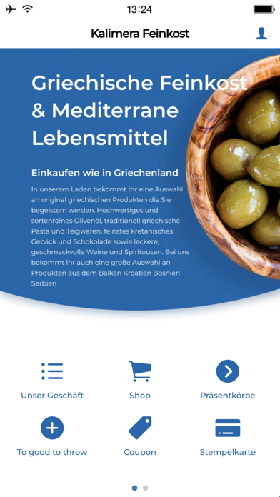 Kalimera Feinkost Screenshot