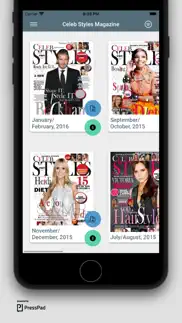 celeb styles magazine iphone capturas de pantalla 2