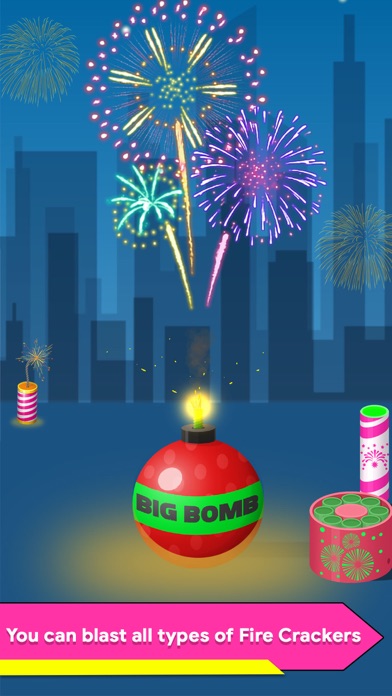 Diwali Firework Simulator Game Screenshot