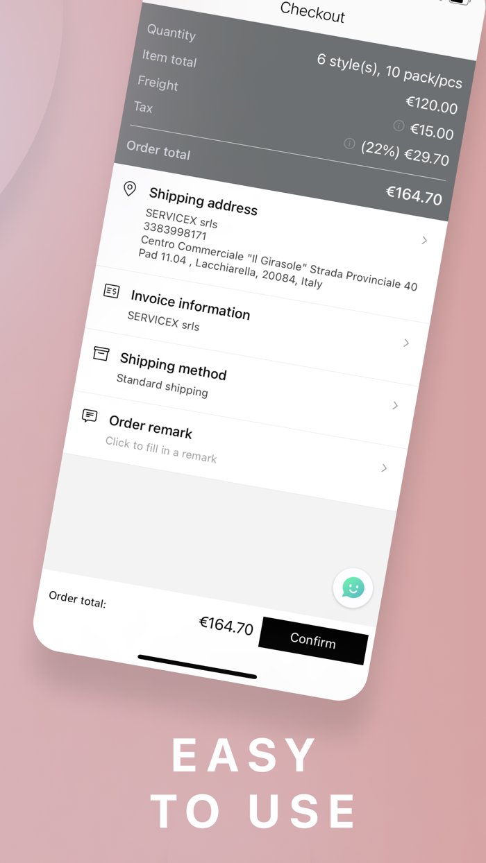 SERENAX - Fashion B2B2C