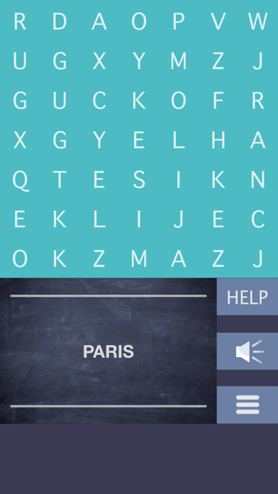 Word Guess Capital Word Finder Screenshot