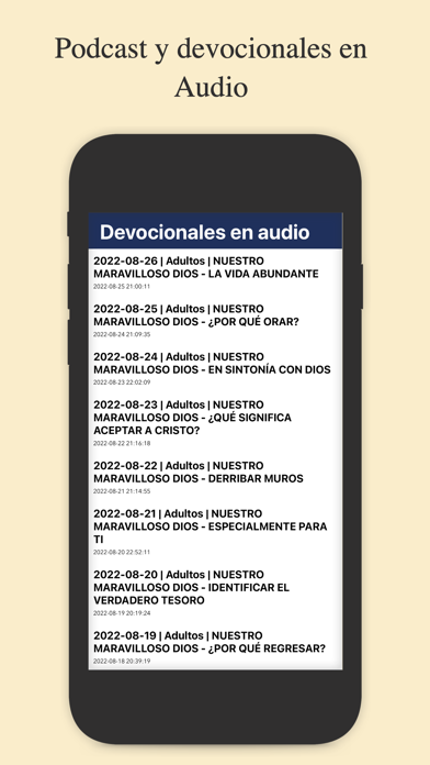 Temas Bíblicos y Predicas Screenshot