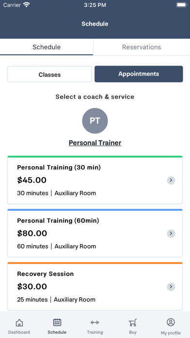 MedX Precision Fitness Screenshot