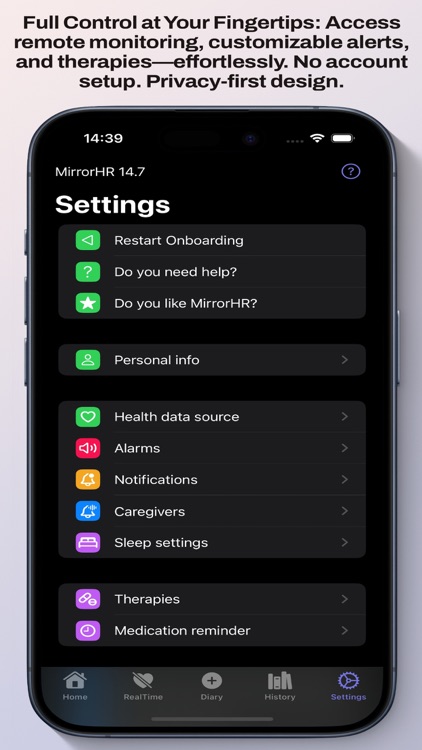 EPILEPSY RESEARCH KIT MirrorHR screenshot-8