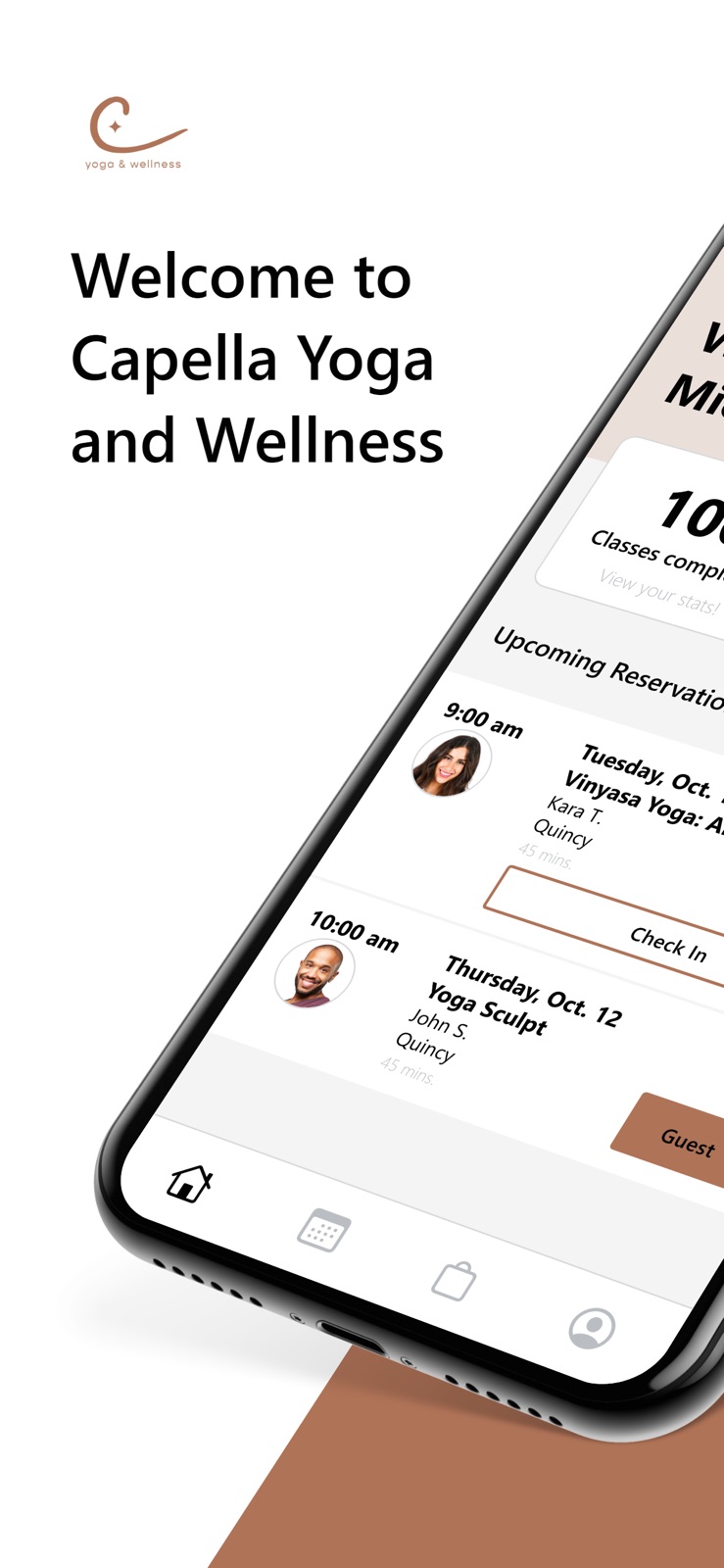 Capella Yoga and Wellness iphone screenshot 1