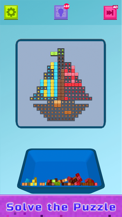 Pixel Block Puzzle Game Screenshot