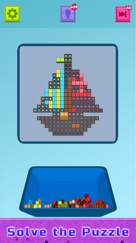 #6. Pixel Block Puzzle Game (iOS) 来自: KUNHAR GAMES LTD
