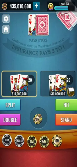 Game screenshot Blackjack 21: Pro Blackjackist apk