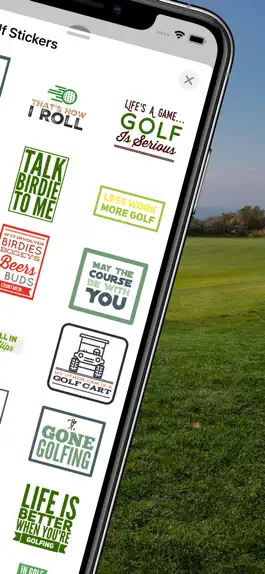 Game screenshot Golf Sticker for iMessage apk