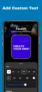 Facelift - Watch Face Maker screenshot #2 for iPhone