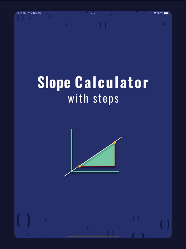 Gradient calculator sale