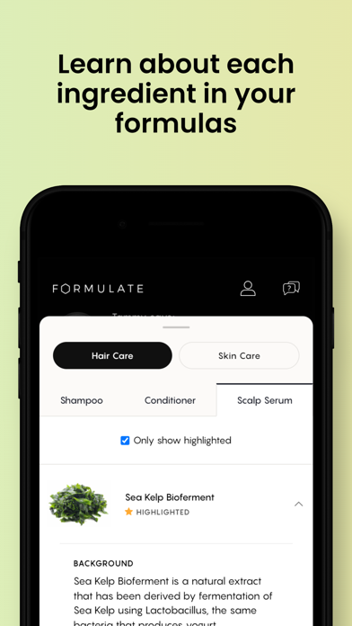 Formulate Health Screenshot