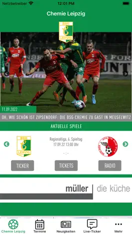 Game screenshot BSG Chemie Leipzig apk
