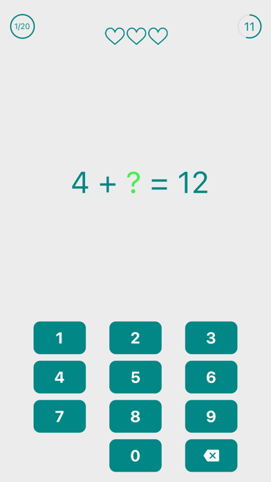 MathematicsGames Screenshot