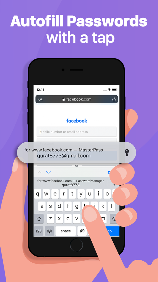 #2. Password Manager - MasterPass (iOS) Podle: PassiFlora Technologies