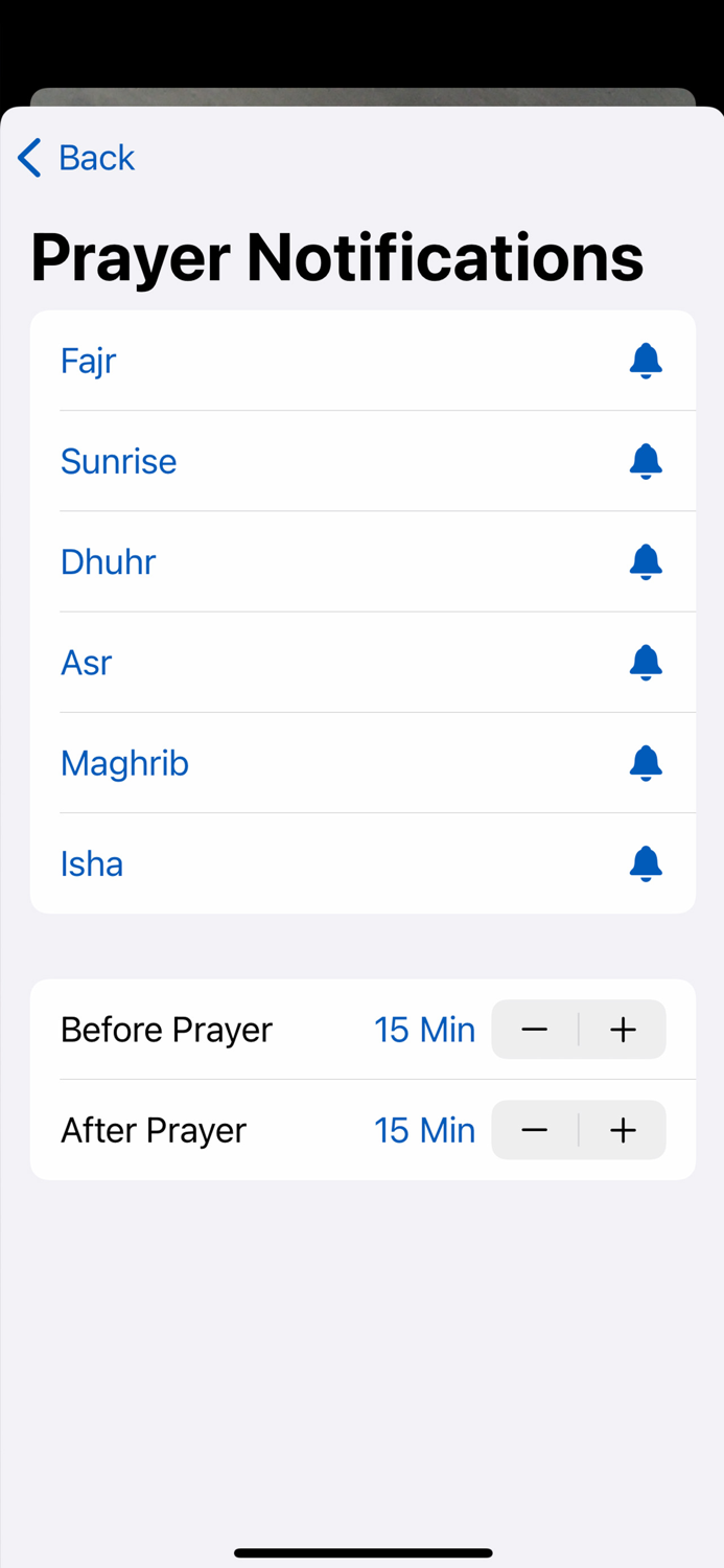Qibla-AR  Prayer Times
